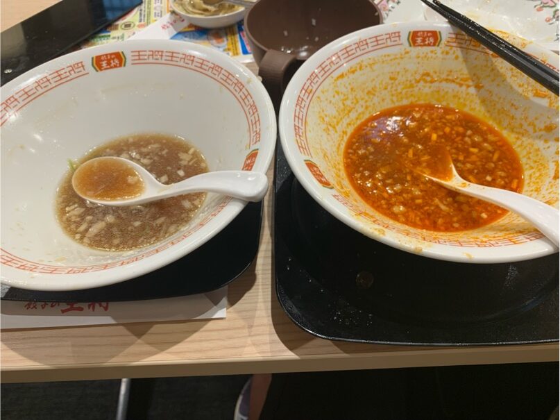 まさかのスープ飲み比べ