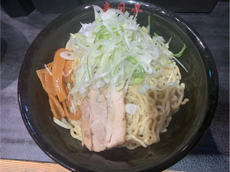 冷やししょうゆ油そば