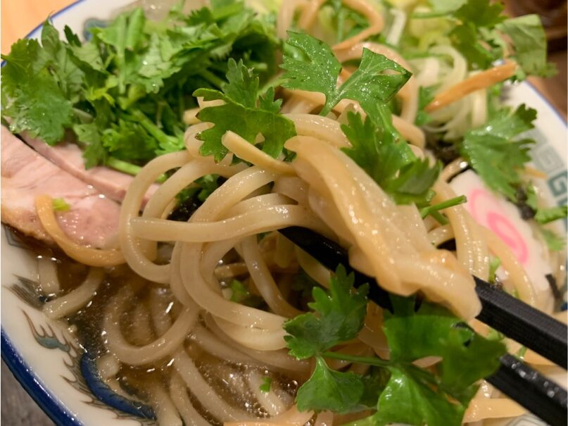 パクチー冷かけ