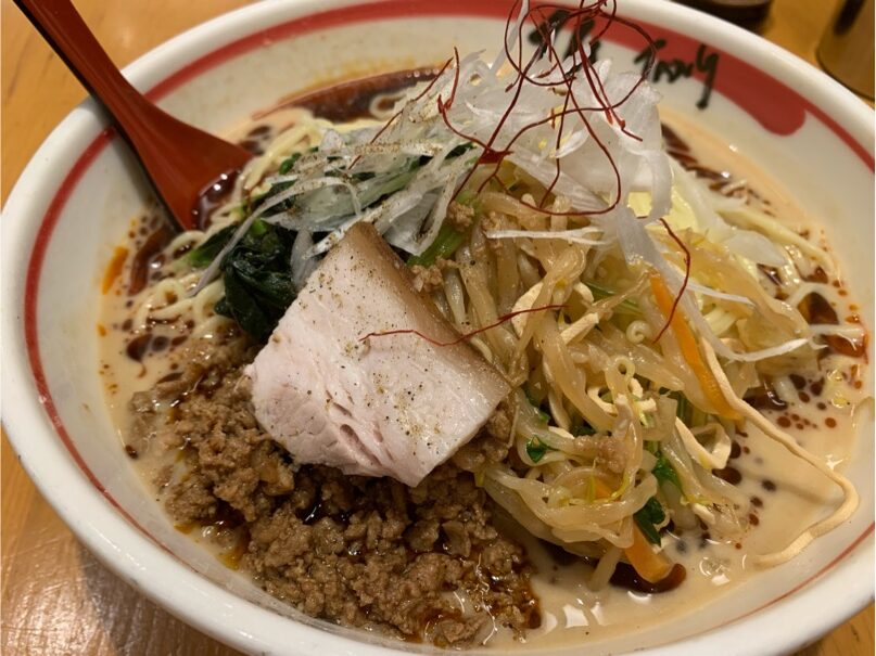 麻辣担担冷麺