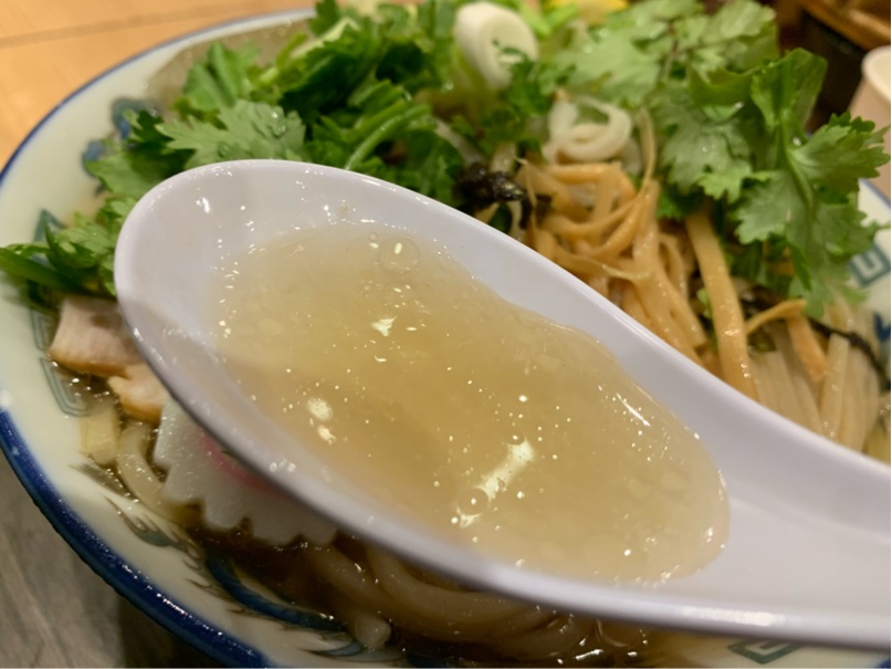パクチー冷かけ