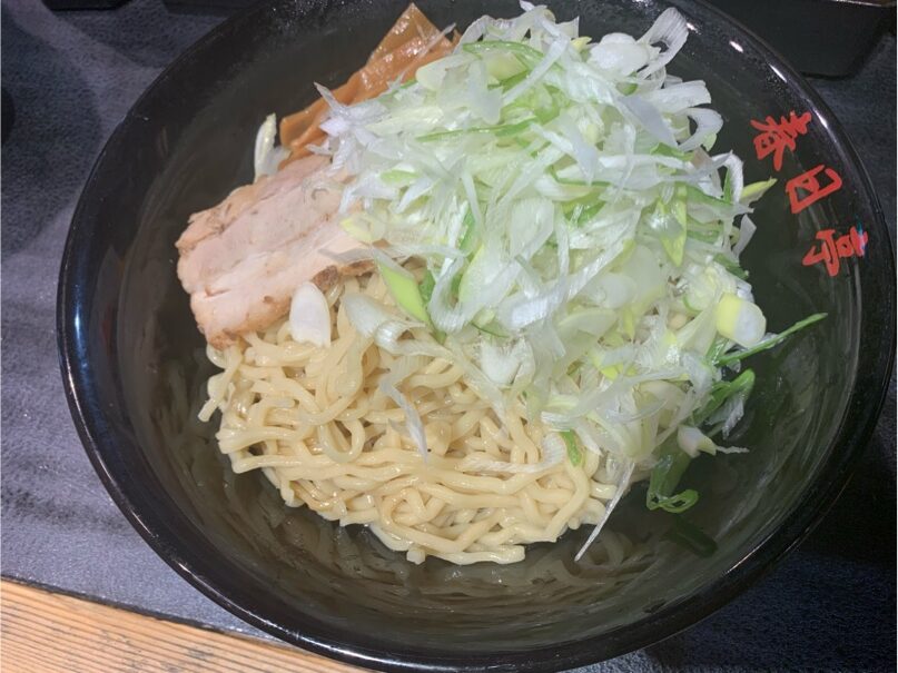 冷やししょうゆ油そば