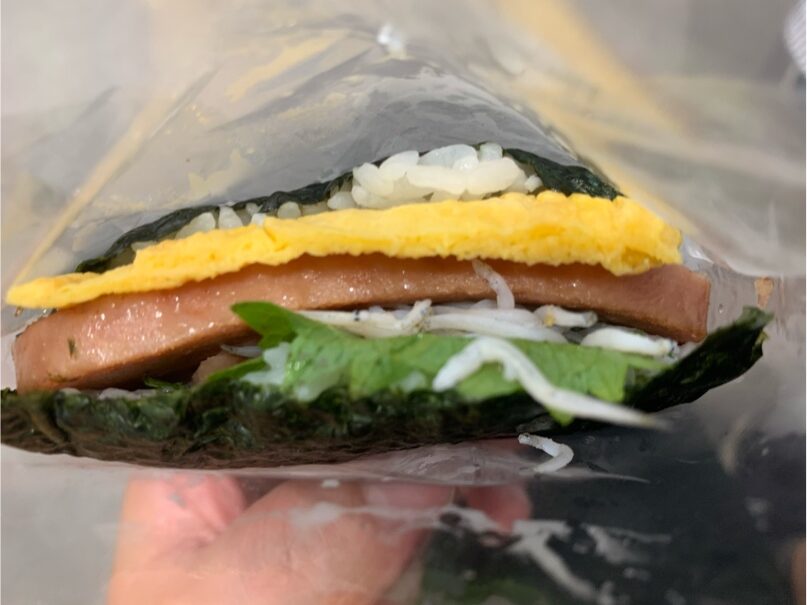 「湘南しらすポークたまごおにぎり」